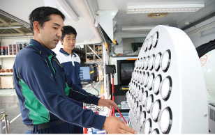 動体視力の測定